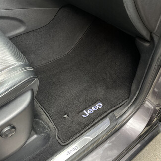 Ворсовые коврики на Jeep Grand Cherokee (WK2) 2010 - 2022 в Шахтах Ворсовые коврики на Jeep Grand Cherokee (WK2) 2010 - 2022 в Шахтах
