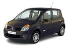 Ворсовые коврики на Renault Modus 2004 - 2012 в Шахтах