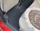 Ворсовые коврики на Honda Fit I 2001 - 2007 в Шахтах
