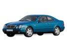 Ворсовые коврики на Mercedes CLK (C208) 1996 - 2003 в Шахтах
