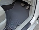 Ворсовые коврики на Toyota Prius Alpha 2011 - 2021 в Шахтах