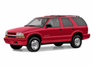 Ворсовые коврики на Chevrolet Blazer 1994 - 2005 в Шахтах